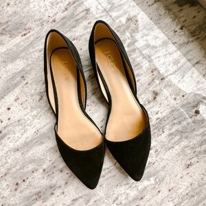 J Crew Zoe D’orsay Flats Size 9